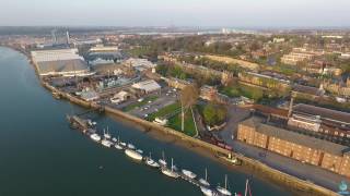 Landmarks along the River Medway [upl. by Nayd]