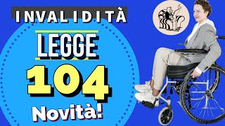 LEGGE 104 art 3 comma 3  👉 Ultime Novità da conoscere 2020 [upl. by Seibold]