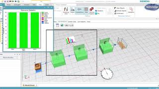 Tecnomatix PLANT SIMULATION  Simulación de plantas industriales [upl. by Redlac913]