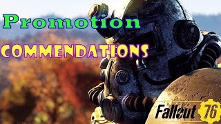 Fallout 76 How To Quickly Get Commendations Enclave Promotion [upl. by Repmek]