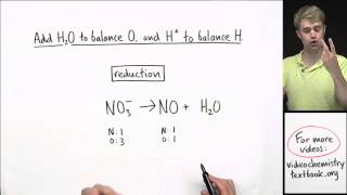 How to Balance Redox Equations in Acidic Solution [upl. by Cave]