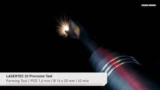 LASERTEC 20 PrecisionTool PCD Tool [upl. by Eoj]