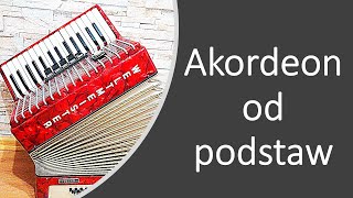 Akordeon od podstaw  nauka gry na akordeonie lekcja 1 [upl. by Eisset]