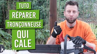 Comment réparer une tronçonneuse qui cale [upl. by Imaj]