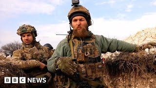 Ukraine frontline fighting the Battle for Bakhmut  BBC News [upl. by Nirual]