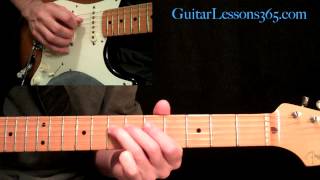 Crossroads Guitar Lesson Pt1  Cream  Intro 12 Bar Progressions amp Outro Section [upl. by Alderson]