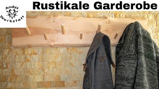 Rustikale Garderobe aus Kirsche Holz [upl. by Ricketts]