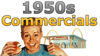 1950s Commercials and Vintage Commercials [upl. by Charmian]