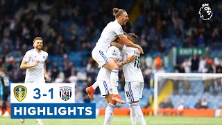 Highlights Leeds United 31 West Brom  Rodrigo Phillips and Bamford seal win  Premier League [upl. by Roht996]