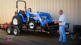 New Holland Workmaster 25 Tractor Package Deal  Riding with RVT [upl. by Ginnie]