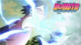 Sarada Learns Chidori  Boruto Naruto Next Generations [upl. by Gnehp232]