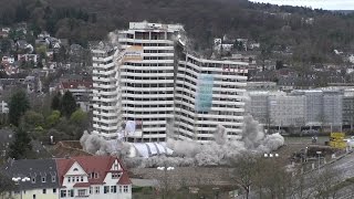 Sprengung BonnCenter am 19032017  Controlled Demolition of quotBonnCenterquot on 19032017  Full HD [upl. by Lari]