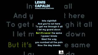 Lewis Capaldi  Someone You Loved  Karaoke Version [upl. by Ailimaj]