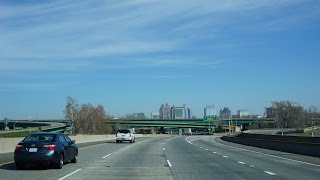 Interstate 5 North in Sacramento California [upl. by Nolitta]