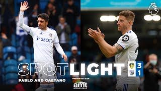 Spotlight  A farewell to legends Pablo Hernandez and Gaetano Berardi  Leeds United 31 WBA [upl. by Harald258]