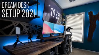 Ultimate Dream Desk Setup Build  8ft Desk  IKEA  Custom [upl. by Christoffer]