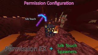 How to change Permissions for SilkTouch Spawners Plugin [upl. by Anileh]