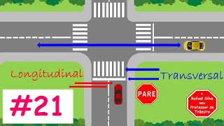 TRANSVERSAL E LONGITUDINAL  CURSO DE PRIMEIRA HABILITAÇÃO  21 [upl. by Eizeerb]