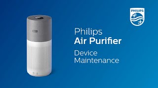 Philips Air Purifier Device Mantainance [upl. by Icyak]