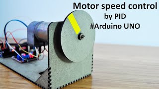 Arduino  DC motor speed control PID [upl. by Nadirehs]