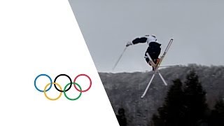 Johnny Moseley USA Moguls Qualification Highlights  Nagano 1988 Winter Olympics [upl. by Millisent697]