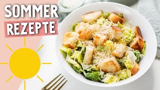 5 SCHNELLE REZEPTE für heiße Sommertage ☀️ [upl. by Nauh908]