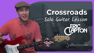 Crossroads  1st Solo Guitar Lesson  Eric Clapton [upl. by Lorena324]