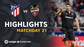 Resumen de Atlético de Madrid vs Levante UD 01 [upl. by Drucilla]