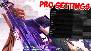 BEST VALORANT Settings for PERFECT Aim FPS Sensitivity Crosshair [upl. by Oren]