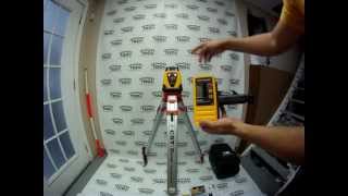 New CSTBerger LMH C Series Automatic Leveling Rotary Laser Setup [upl. by Ahsiekram97]