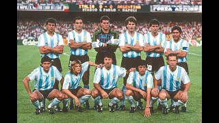 Argentina  Mundial Italia 1990 [upl. by Maurilia]