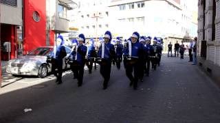 Marching Band Völklingen beim OldtimerCorso in VK Louie Louie [upl. by Jojo]