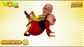 Motu Patlu  Non stop 3 episodes  3D Animation for kids  139 [upl. by Ahsieker734]