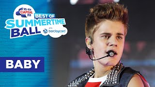 Justin Bieber  Baby Best of Capitals Summertime Ball  Capital [upl. by Ardnama]