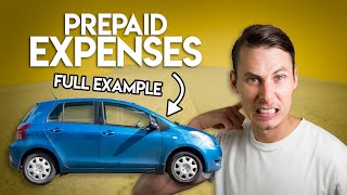 How Prepaid Expenses Work  Adjusting Entries [upl. by Nawaj]