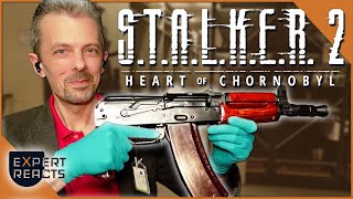 Firearms Expert Reacts to STALKER 2 Heart of Chornobyl Guns  EXP [upl. by Okkin]