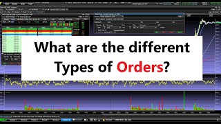 Stock Market Order Types Explained for beginners  2020 etrade pro [upl. by Saffier]