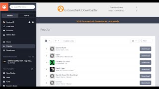 How To Download Free Music From GrooveSharkcom  NO PROGRAMS [upl. by Zerlina839]