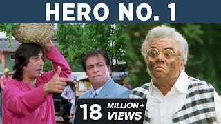 Hero No1  All comedy Scenes  Govinda  Karishma Kapoor  Paresh Rawal  Kader Khan [upl. by Ydisac61]