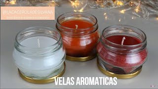 COMO HACER VELAS AROMATICAS MUY FACIL [upl. by Neelrahc]