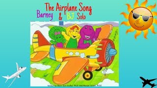 Barney  The Airplane Song Barney amp BJ Solo [upl. by Daht833]