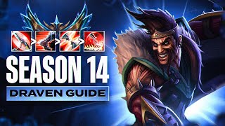 DRAVEN COMBO GUIDE  How to Play Draven Season 13  Bav Bros [upl. by Eeuqram]