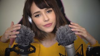 ASMR  tktk sksk amp mic brushing with positive affirmations for relaxation in 4k luv u byee [upl. by Dhaf]