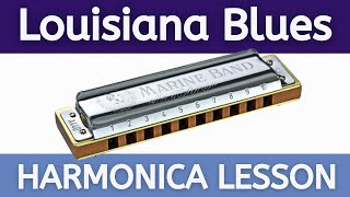 Louisiana Blues Harmonica Lesson amp Tabs Muddy Waters [upl. by Cleaves]