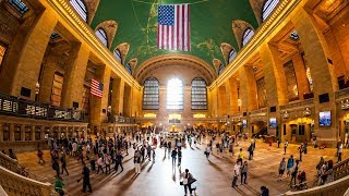 Walking Tour of Grand Central Terminal — New York City 【4K】🇺🇸 [upl. by Edgard]