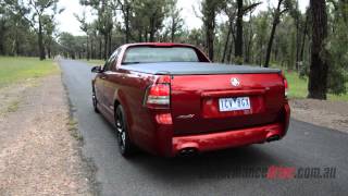 2015 Holden VF SS V Redline Ute 0100kmh amp engine sound [upl. by Nnadroj617]