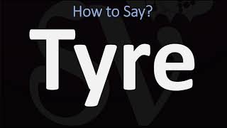 How to Pronounce Tyre BIBLE Lebanon [upl. by Barnum91]