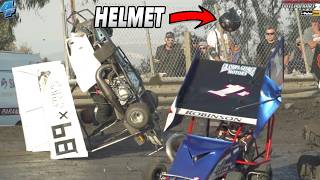 Worst Outlaw Kart Crashes Ever Compilation [upl. by Airtemak]