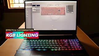 MSI GL65 Leopard Keyboard RGB Lighting Settings amp Customization For PerKey RGB  techbunny [upl. by Dine948]