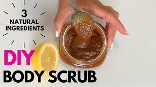 How to Make Exfoliating Body Scrub  DIY [upl. by Atnomed962]